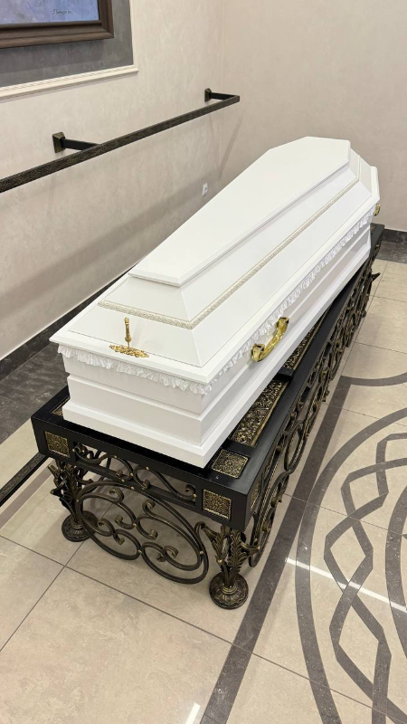 Гроб ГЛ-1 скрипка белая