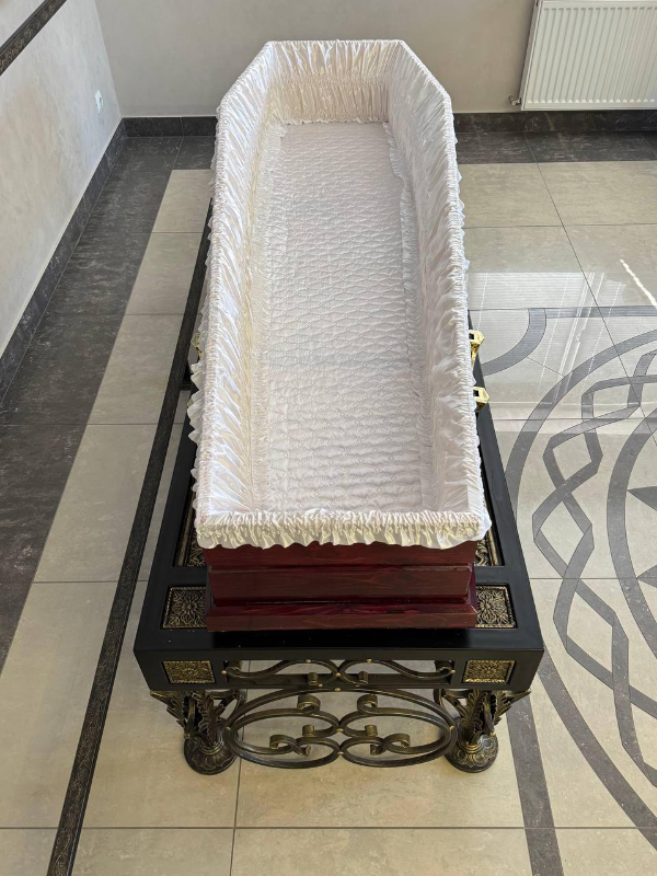 Гроб ГЛ-1 скрипка цвет Вишни 2