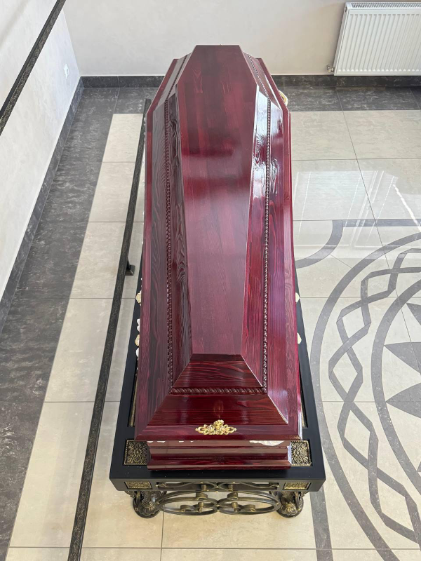 Гроб ГЛ-1 скрипка цвет Вишни 3