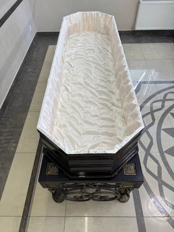 Гроб П11 восьмигранный цвет Венге 3