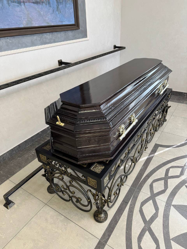 Гроб П11 восьмигранный цвет Венге